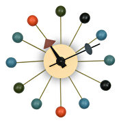12 colorful pinwheel concept design clock main photo