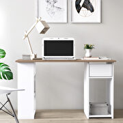 Office desk modern contemporary with storage main photo