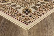 Crown 5'2 x 7'2 Traditional Medallion Ivory area rug