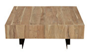Natural glide coffee table with sliding top main photo