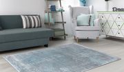 Mirage 7'10 X 10'2'  Modern & Contemporary Abstract Blue/Gray area rug main photo