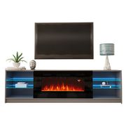 Contemporary EU-made TV Stand w/ electric fireplace main photo