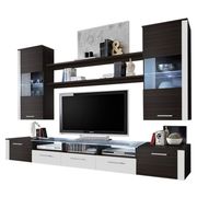 Contemporary Wall-Unit in Wenge/White main photo