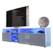 Contemporary EU-made matte/gloss LED TV-stand main photo