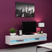 Wall-mounted floating tv stand main photo