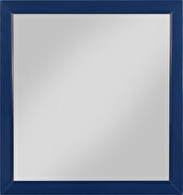 Navy blue mirror for model dresser main photo