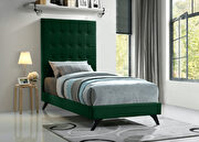 Simple casual affordable platform twin bed main photo