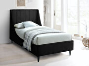 Contemporary wing back / tufted casual style bed main photo