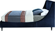 Contemporary wing back / tufted casual style full bed main photo