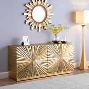 Gold glam style buffet / server
