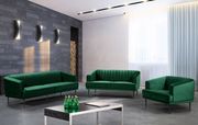 Affordable velvet contemporary sofa main photo