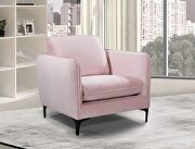 Velvet casual contemporary style living room chair main photo
