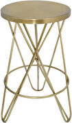 Gold round stylish bar stool main photo