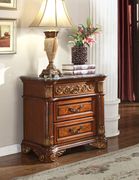 Traditional nightstand real marble tops main photo