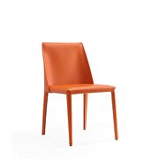 Coral saddle leather dining chair (set of 2) main photo
