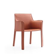 Vogue (Clay) Clay faux leather arm chair