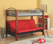 Fusion Twin/ Full Futon post bunk bed