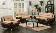 Napoli (Two-Toned) Leather match two-toned affordable sofa