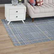 Kaja (Ivory/Blue/Citron) 8x10 Traditional style area rug