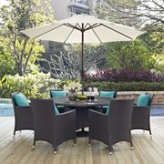 8PCS outside/patio round dining set