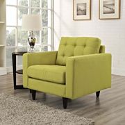 Quality wheatgrass fabric upholstered chair