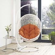 Outdoor/patio swing chair w/ stand main photo
