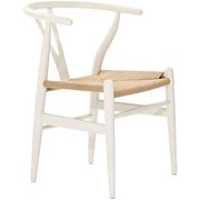 Amish AR (White) Traditional wood Dining Chair
