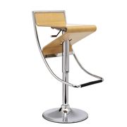 Stylish swivel adjustable height bar stool main photo
