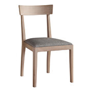 Scandinavian dining chair white oak m2