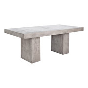 Contemporary 2 outdoor dining table main photo