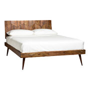 Mid-century modern king bed main photo