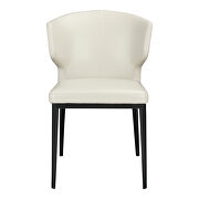 Contemporary side chair beige-m2 main photo