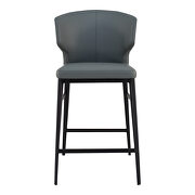 Delaney (Gray) Contemporary counter stool gray