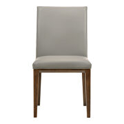 Frankie (Gray) Modern dining chair gray-m2