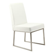 Modern dining chair white-m2 main photo
