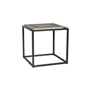 Contemporary marble side table main photo
