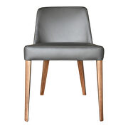 Outlaw (Gray) Contemporary dining chair light gray-m2