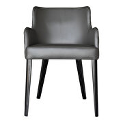 Contemporary dining chair gray