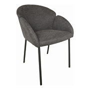 Retro dining chair dark gray-m2 main photo