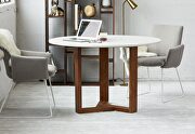 Scandinavian dining table brown