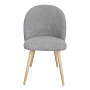 Clarissa (Gray) Contemporary dining chair gray-m2