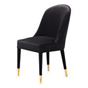 Liberty (Black) Contemporary dining chair black-m2