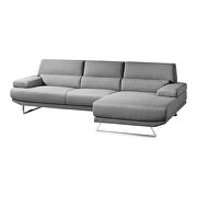 Modern sectional gray right
