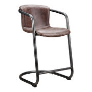 Industrial counter stool light brown-m2 main photo