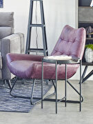 Modern lounge chair purple