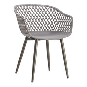Contemporary outdoor chair gray-m2