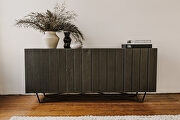 Contemporary sideboard charcoal