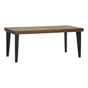 Rustic rectangular dining table main photo