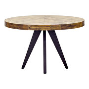 Parq Round Rustic round dining table