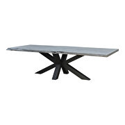 Edge L Industrial dining table large